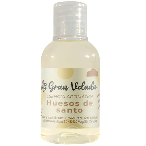 Gran Velada - Esencia Aromática Huesos de Santo 1000 ml | Aromas Intensos | Ideal para Velas, Jabones y Cremas | Uso Cosmético y Artesanal | Especial Halloween