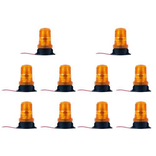Lampe stroboscopique 30 LED à clignotement orange haute intensité pour chariot de levage