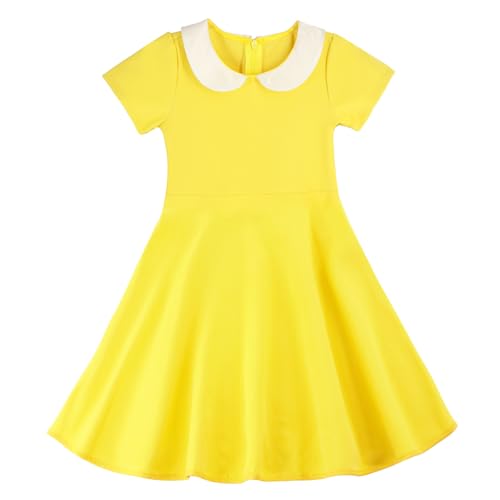 Vestido de fiesta para niñas ideal para cumpleaños y paseos casuales de verano