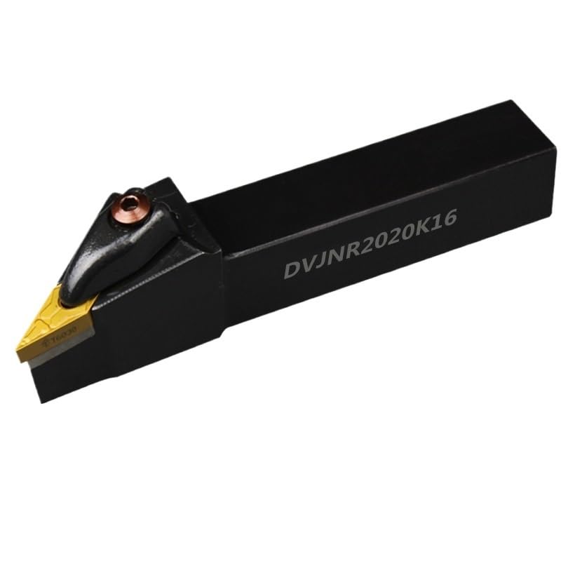 1pc DVJNR 2020K16 DVJNR1616H16 DVJNR2020K16 DVJNR2525M16 External Lathe Turning Tool Holder DVJNR2020 Cutting Inserts VNMG(DVJNR1616H16)