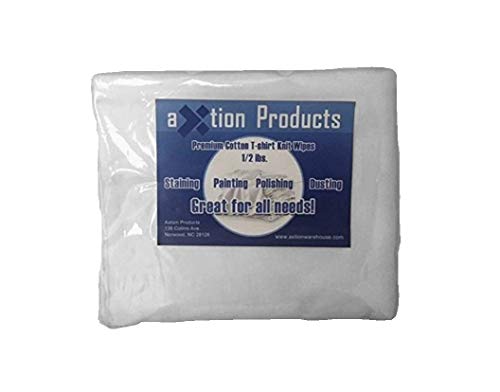 Premium White Cloth Rags 1/2lbs
