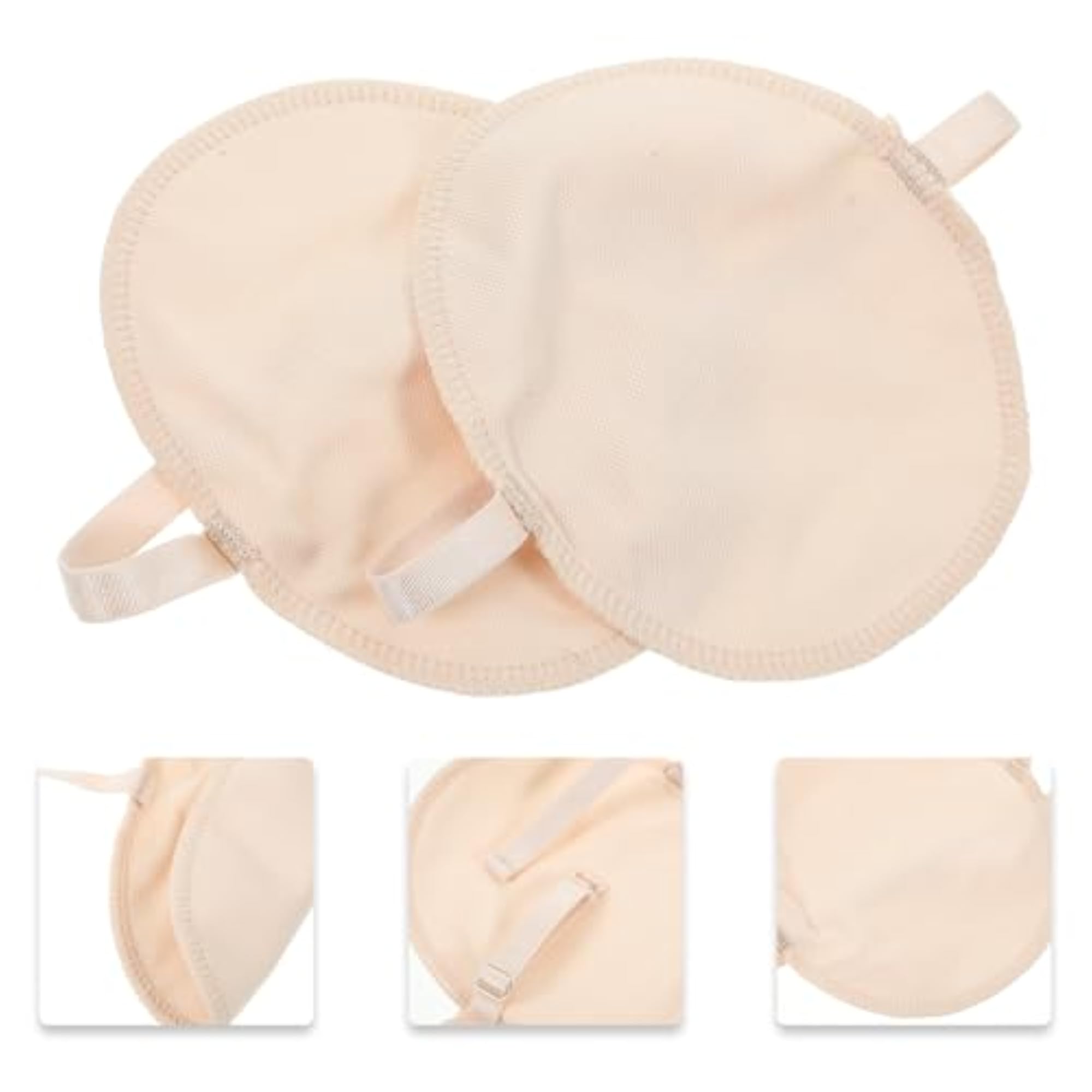 2pcs Underarm Sweat Guard Pads, Soft Fabric Armpit Sweat Pad with Shoulder Strap