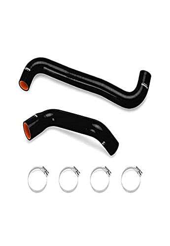 Mishimoto MMHOSE-VET-05BK Silicone Radiator Hose Kit Compatible With Chevrolet C6 Corvette Z06 2005-2013 Black