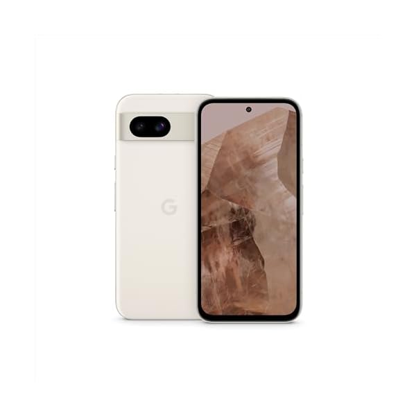 Google Pixel 8a – Unlocked Android Phone with Google AI, Advanced Pixel Camera and 24-Hour Battery – Porcelain – 128 GB