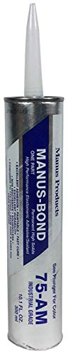 Manus Products 75AM Sealant 10.1 oz. Cartridge, White (2)