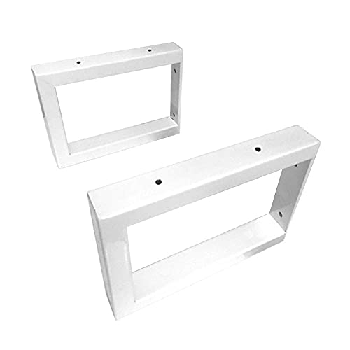 Design industriel lourd pour ce support d'étagère rectangulaire robuste - 2