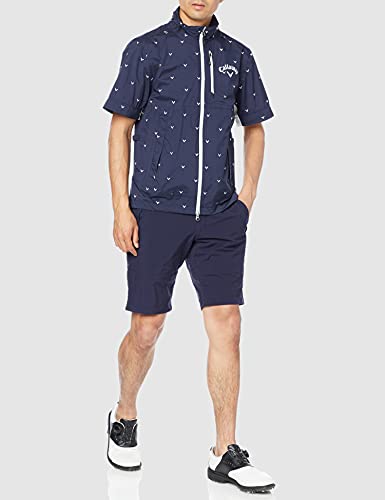 [キャロウェイ] メンズ 定番 セットアップ レインウェアー (ストレッチ・防水性・透湿性・防風性) / 241-1989501 / ゴルフ 120_ネイビー Sサイズ 8枚目