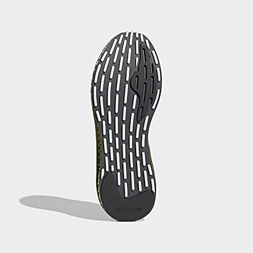 Image of adidas 4D Fusio Mens Shoes Size 11.5, Color: Grey /Off White /Yellow-Grey