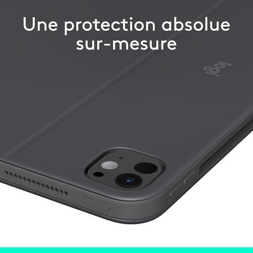 Logitech Combo Touch iPad Pro 11 M4 M5 étui clavier rétroéclairé chic