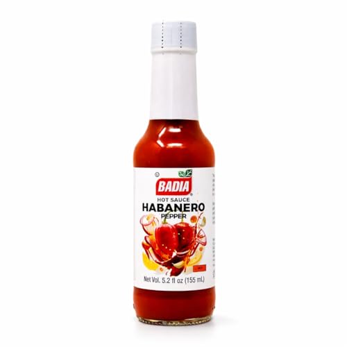 Image of Badia Habanero Hot Sauce, 5.2 fl oz - Fiery Habanero Pepper Sauce