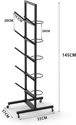 Meuble de rangement snowboard et étagère de fitness en métal pour stopper le désordre - 3