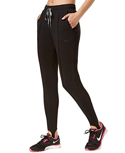 NIKE W NK Dry Pant The Jogger Gym Hose, Damen, Schwarz (schwarz/schwarz)