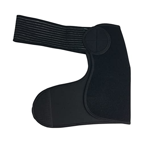 Ipetboom 1pc Adjustable Shoulder Support Strap Breathable Relief Belt for Injury Hook Loop Fastener for Sports and Daily Activities