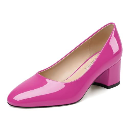 Image of SKYSTERRY Women's Low Heel Dress Pumps Shoes 2 Inch