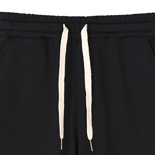 Shorts deportivos clásicos de algodón con cintura elástica miniatura 2