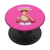The Twink Brony Club Parody Logo Music Cartoon Man B PopSockets Adhesive PopGrip