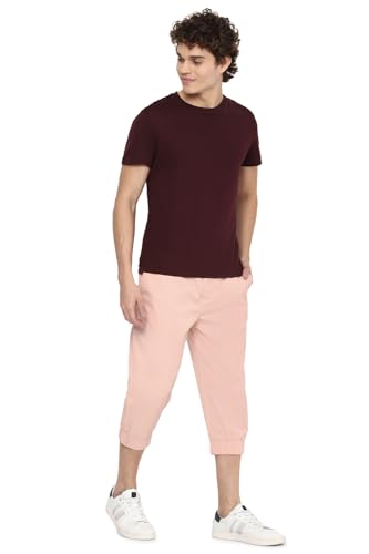 Image of FOREVER 21 Mens Solid Regular Fit Pants