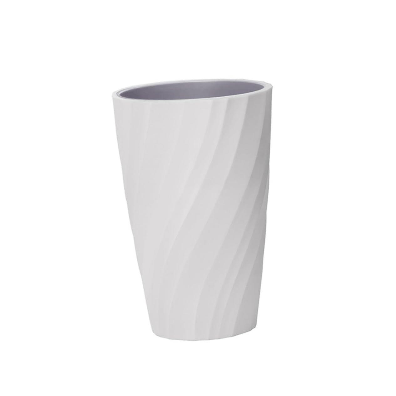 Beatifufu 2pcs Double Household Drinking Cup Grey White Dark Mouthwash Cup Versatile Tumbler for Home School Office Stylish Design for -Term Use