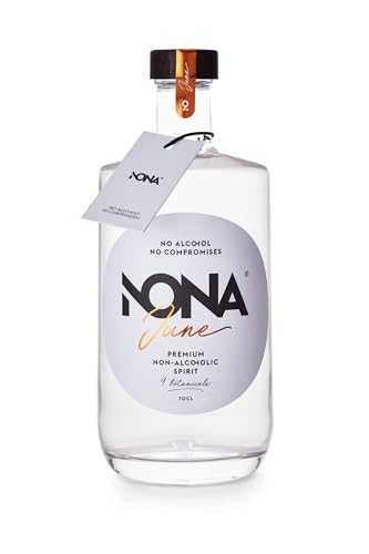 Alternative sans alcool au gin de prestige NONA June 700ml distillée aux 9 plantes