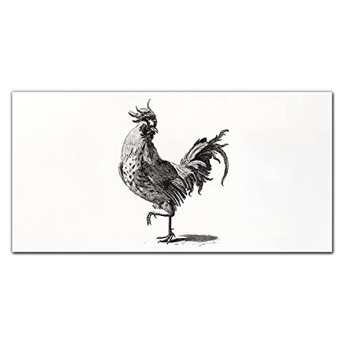 Image sur verre acrylique 100x50cm tableau oiseau pour personnaliser votre décoration murale