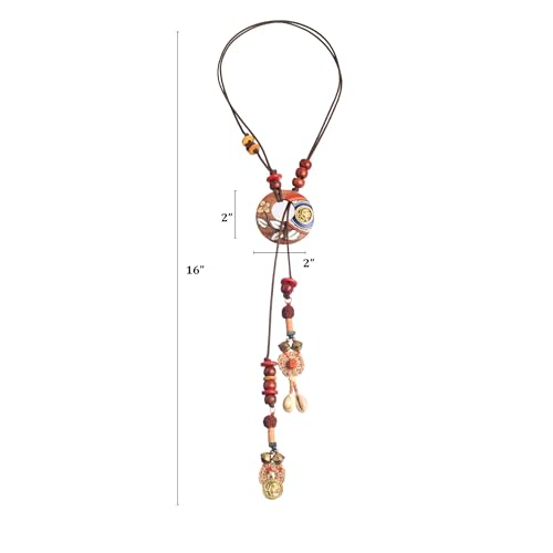 Image of AAKRITI ART CREATIONS Handcrafted Tribal Dhokra & Royal Brass Necklace Collection | Queen, Cleopatra & Heritage-Inspired Statement Jewelry | Artisan Ethnic Necklaces for Women