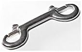 Baron 7/16 in. Dia. x 4-3/4 in. L Nickel-Plated Bronze Double Ended Bolt Snap 300 lb.