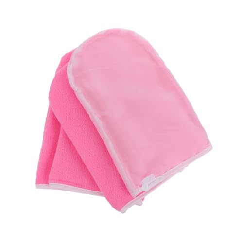 Healeved Cotton Polyester Therapy Gloves Heated Mitts for Paraffin Wax Treatment Insulated Bath Treatment Mitt