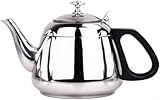 Photo Gallery lrtyzbd bollitore in acciaio inox con fondo piatto, per uso domestico, adatto per fornelli a induzione, 1 l Photo Gallery lrtyzbd bollitore in acciaio inox con fondo piatto, per uso domestico, adatto per fornelli a induzione, 1 l