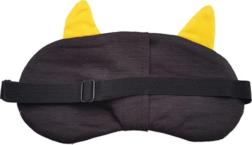 Image of Jenna Gel Sleeping Eye Shade Mask Cover For Insomnia, Meditation, Puffy Eyes And Dark Circles (Face Catyellow Gel)