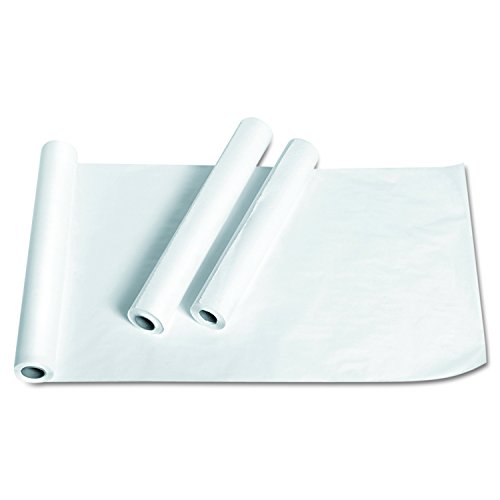 Image of Medline Deluxe Crepe Exam Table Paper, Latex Free, 21 inch x 125' Size (Pack of 12)
