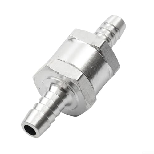 Válvula de retención de 12 mm para aleación de aluminio de combustible y vapor con resistencia al envejecimiento, rango de presión de 0 2 a 6 barras (8 mm)