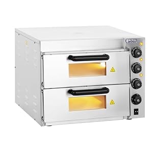 Royal Catering RCPO-3000 Pizzaofen 2 Kammern
