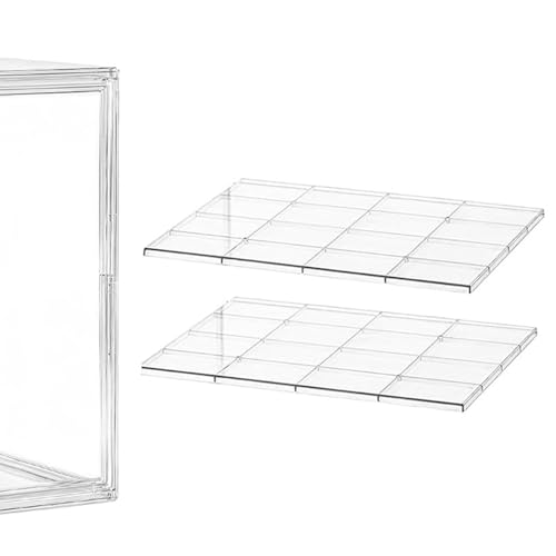Vitrina de repostería de acrílico transparente con diseño ajustable premium 7