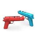 Generico Giochi Forma di pistola impugnatura Sense Joystick per Switch NS/NS OLED Game Controller Gamepad Joypad Game Controller Induction Peripherals Grip Gamepad Joypad
