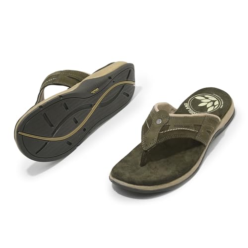 Image of Woodland Men's Leather Slippers