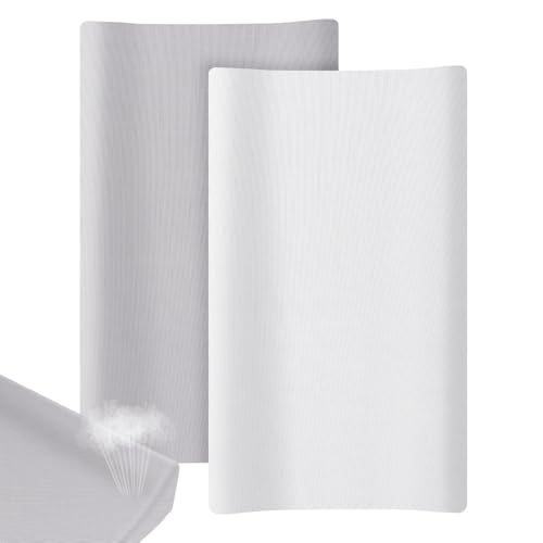 Changing Pad Cover Compatible with Graco,15 x 33 Inches,Organic Cotton,Breathable & Easy to Clean Changing Pad Sheets Compatible with Graco for Girls and Boys,2PACKS
