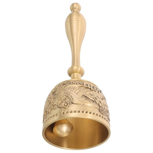 Cloche à main en cuivre Yardwe : le charme vintage des souvenirs d'antan