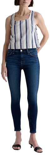 Women's Farrah Mid Rise Skinny Ankle Jean2