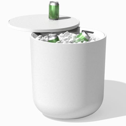 Image of Veradek Kona Cooler Side Table - Outdoor Cooler Table and Ice Chest