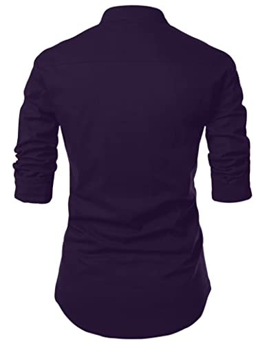 Image of Zombom Men's Solid Regular Fit Shirt