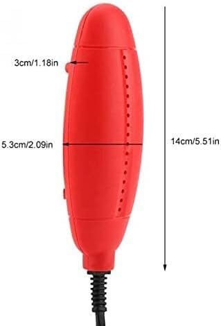 Secador eléctrico para zapatos ZIJINGM rojo miniatura 2