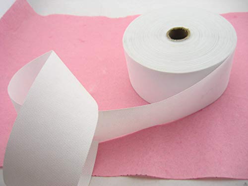 Cinta de cortina con ojales de doble cara, 5 ms de 7,6 cm, refuerzo de cortina de Buckram