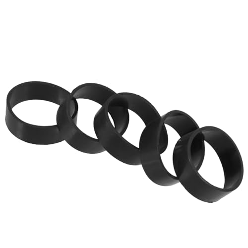 Toyvian 5pcs Rubber Diving Fixing Band for Scuba Backplate Performance for Sidemount Belts for Diving Equipment and Efficient