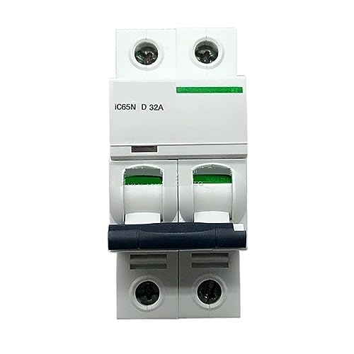 Disjoncteur iC65N 2P D32A A9F19232 magnétothermique courbe D pour moteur électrique