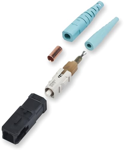 Conectores UniCam SC Corning multimodo para reparar cableado de fibra sin resina 2