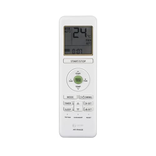 Image of 7SEVEN Compatible with O General AC Remote AR-RHA2E Model 203 Suitable Only for ASGG30CETA-B ASGG36CETAB ASGA24BMAA-B ASGA24FUTD-B ASGG30CETA-B Air Conditioner of Ogeneral
