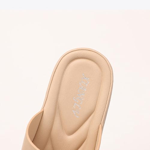 Yytcsjz Women's Platform Wedge Sandals, Comfortable Foam Slides, With Arch Support, Adjustable Buckle, Ultra Cushion, For Summer Outdoor Hiking Walking Beach4