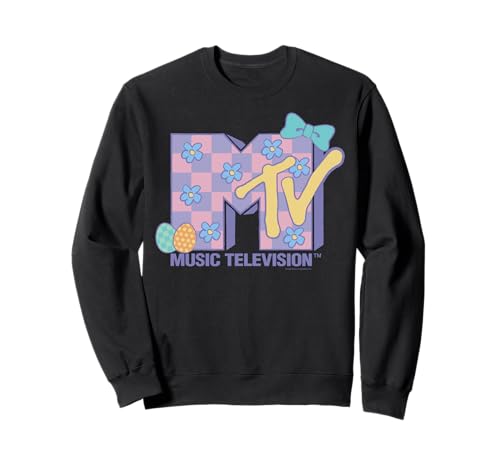 MTV Pastel Gingham Easter Logo With Bow and Eggs �g���[�i�[