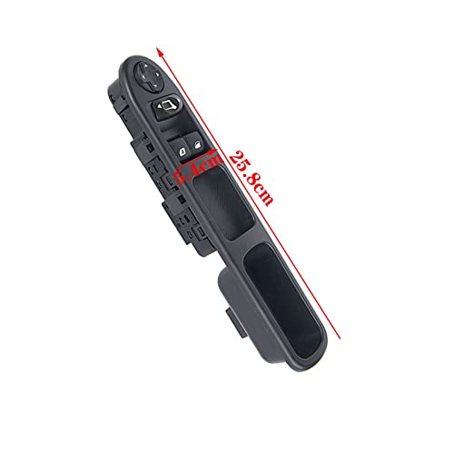 Interrupteur de commande de lève-vitre électrique bloqué ? Solution 6554.QC pour 207 C3 Picasso - 2