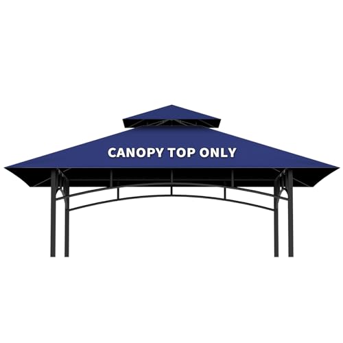 Grill Gazebo Replacement Canopy Top Only - 5' x 8'...